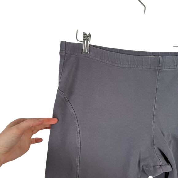 Fresh Produce Grey Leggings 100% Cotton Pull On Comfort Womens Size XXL - Picture 2 of 6